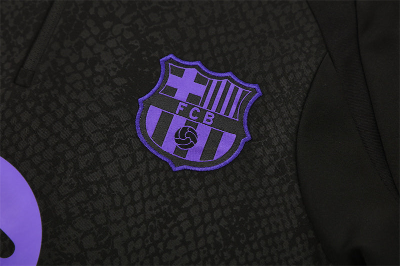 2025-26 Barcelona Black Training Suit S-2XL
