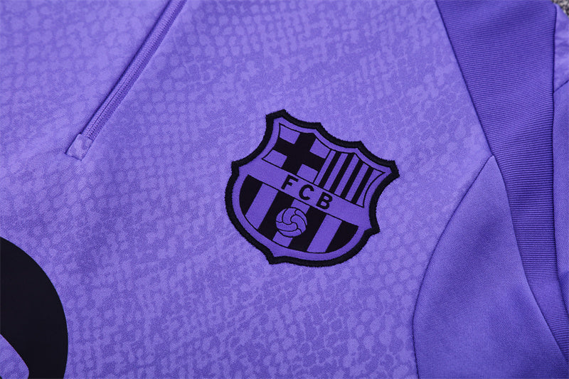 2025-26 Barcelona Purple Training Suit S-2XL