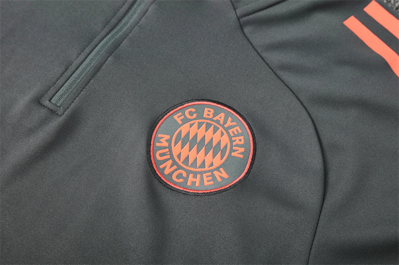 2025-26 Bayern Munich dark gray Training suit Adults Or Children