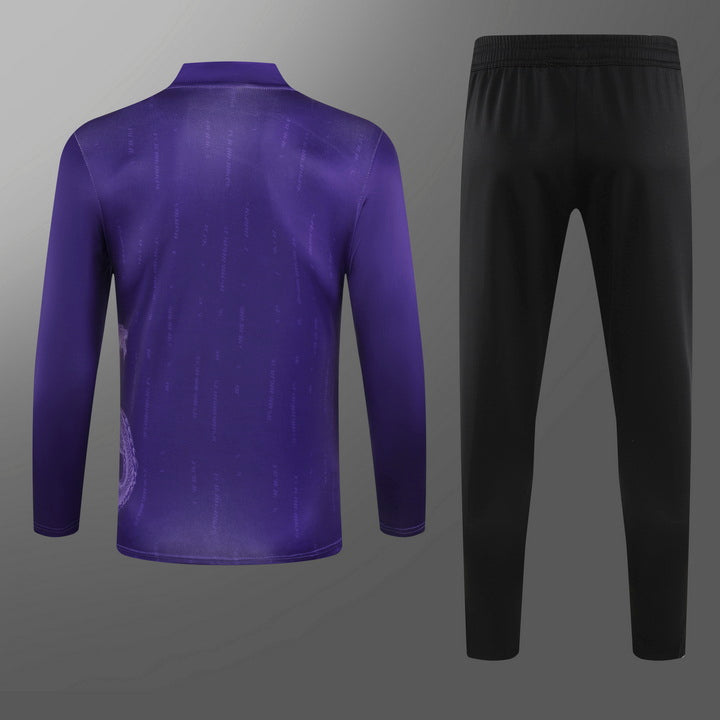 2024-25 Real Madrid Purple Special Edition Training Suit S-2XL