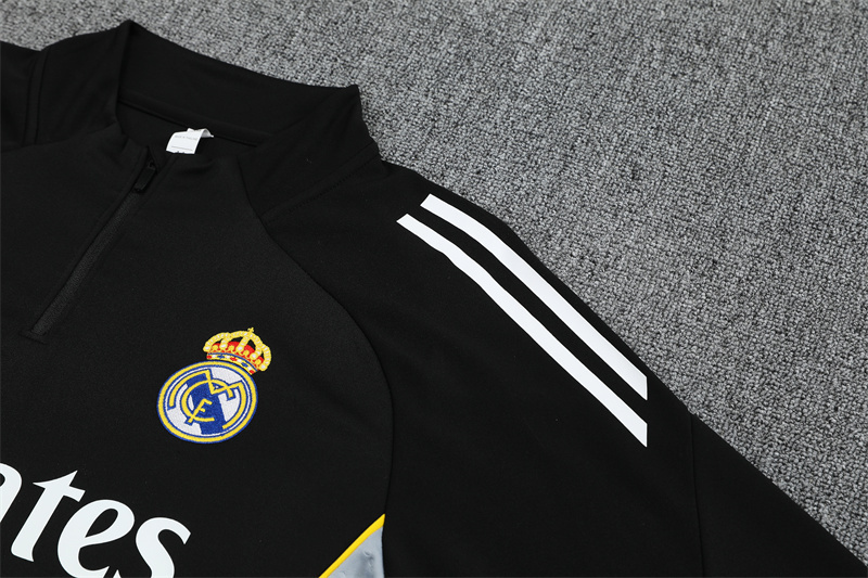 2025-26 Real Madrid Black Training Suit S-2XL