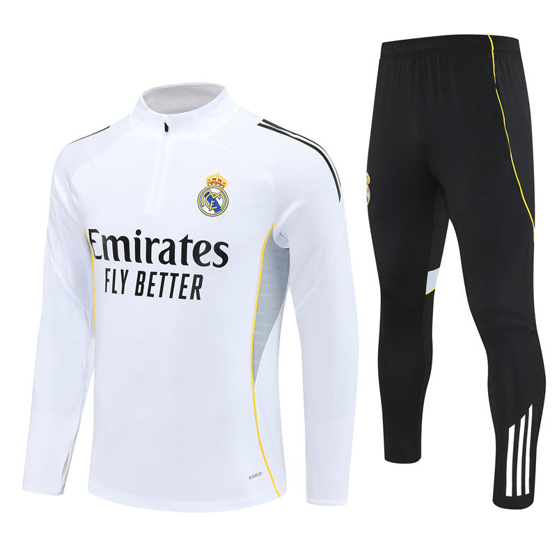 2025-26 Real Madrid White training suit S-2XL