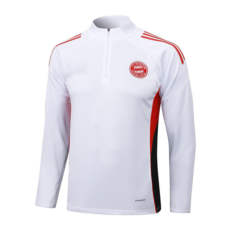 2025-26 Bayern Munich White Training Suit S-2XL