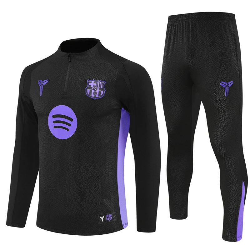 2025-26 Barcelona Black Training Suit S-2XL