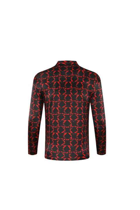 2024-25 Manchester United Red and Black Training Suit S-2XL