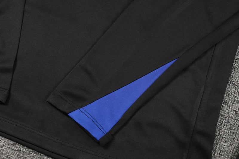 2024-25 Barcelona Black Training Suit Adult Size S-2XL