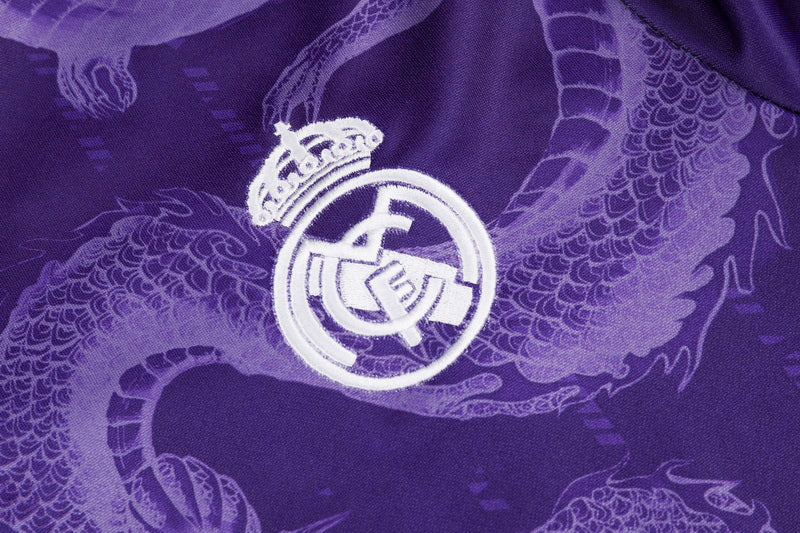 2024-25 Real Madrid Purple Special Edition Training Suit S-2XL