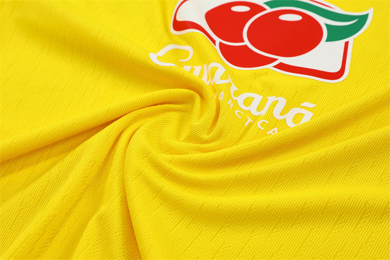 2025-26 Brazil Yellow Training Suit S-2XL