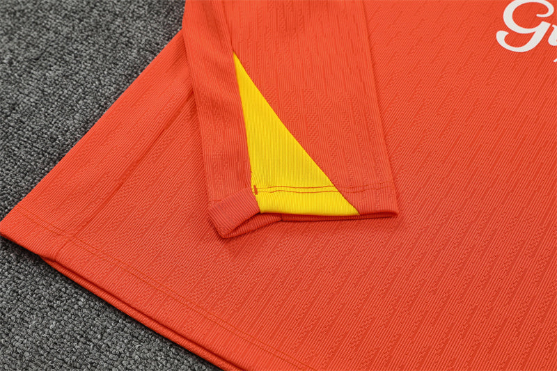 2025-26 Brazil Orange Training Suit S-2XL