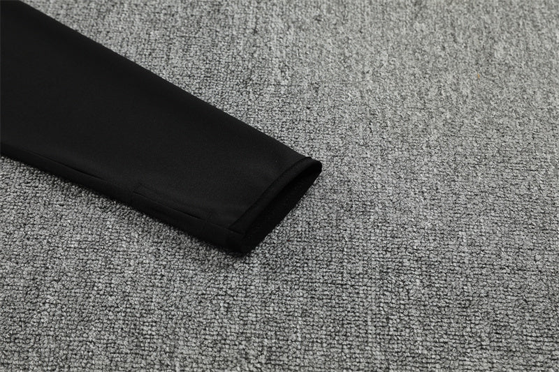 2025-26 Real Madrid Orange-Black training suit Adults Or Children