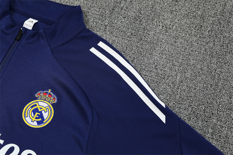 2025-26 Real Madrid Royal Blue training suit Adults Or Children