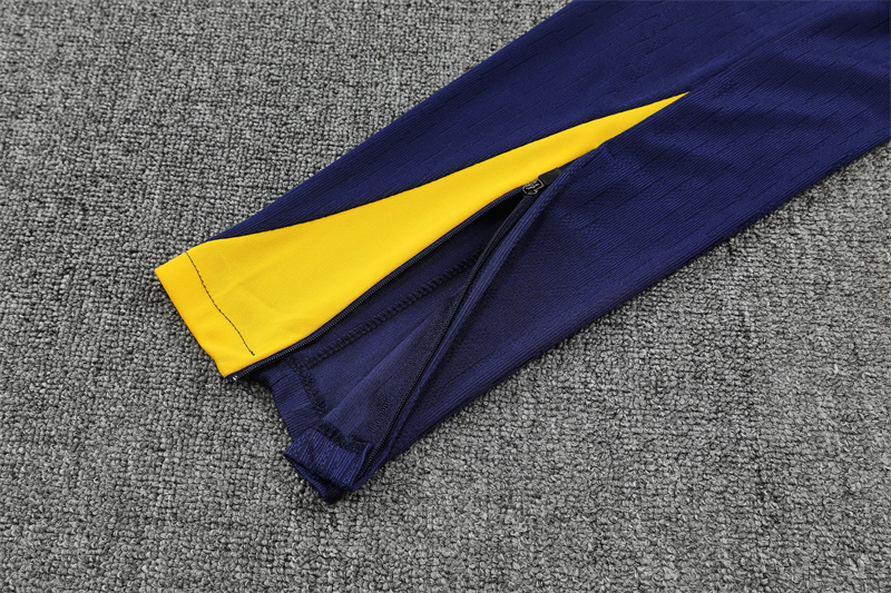 2025-26 Barcelona yellow and blue camouflage pattern Training Suit S-2XL