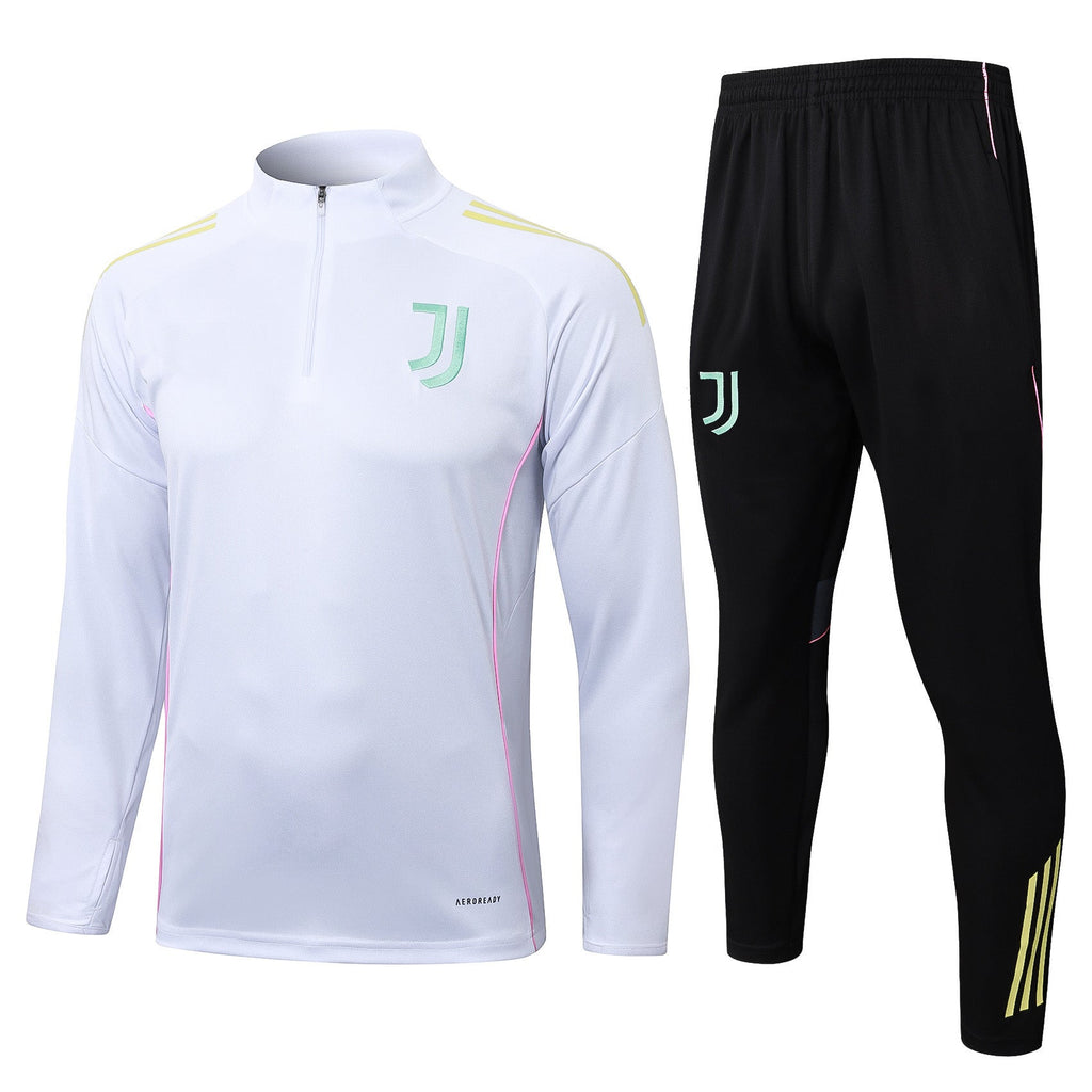 2025-26 Juventus White Training suit Adults Or Children
