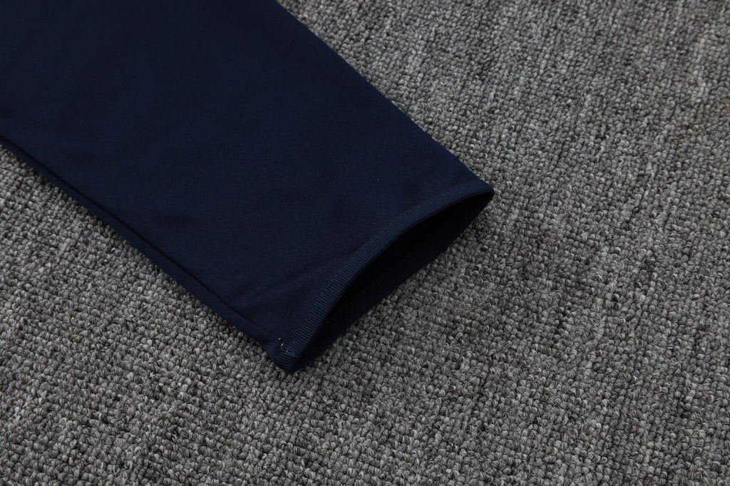 2025-26 Real Madrid Long zipper Light green training suit S-2XL