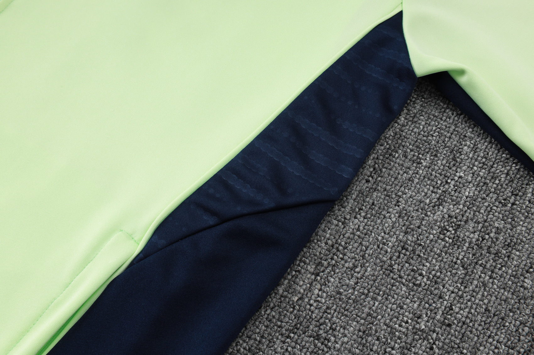 2025-26 Real Madrid Long zipper Light green training suit S-2XL