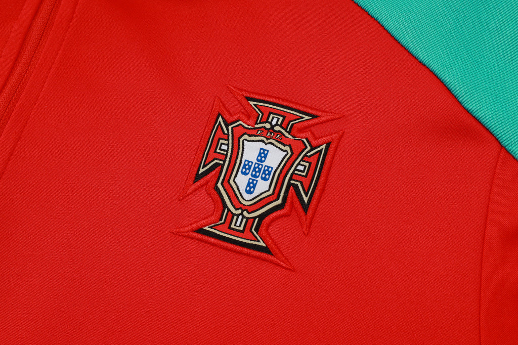 2024-25 Portugal Red Training Suit S-2XL