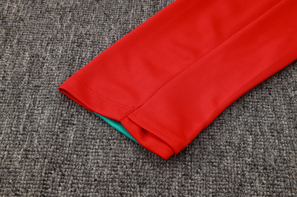 2024-25 Portugal Red Training Suit S-2XL