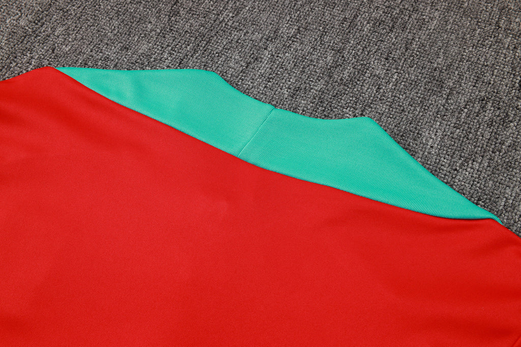 2024-25 Portugal Red Training Suit S-2XL