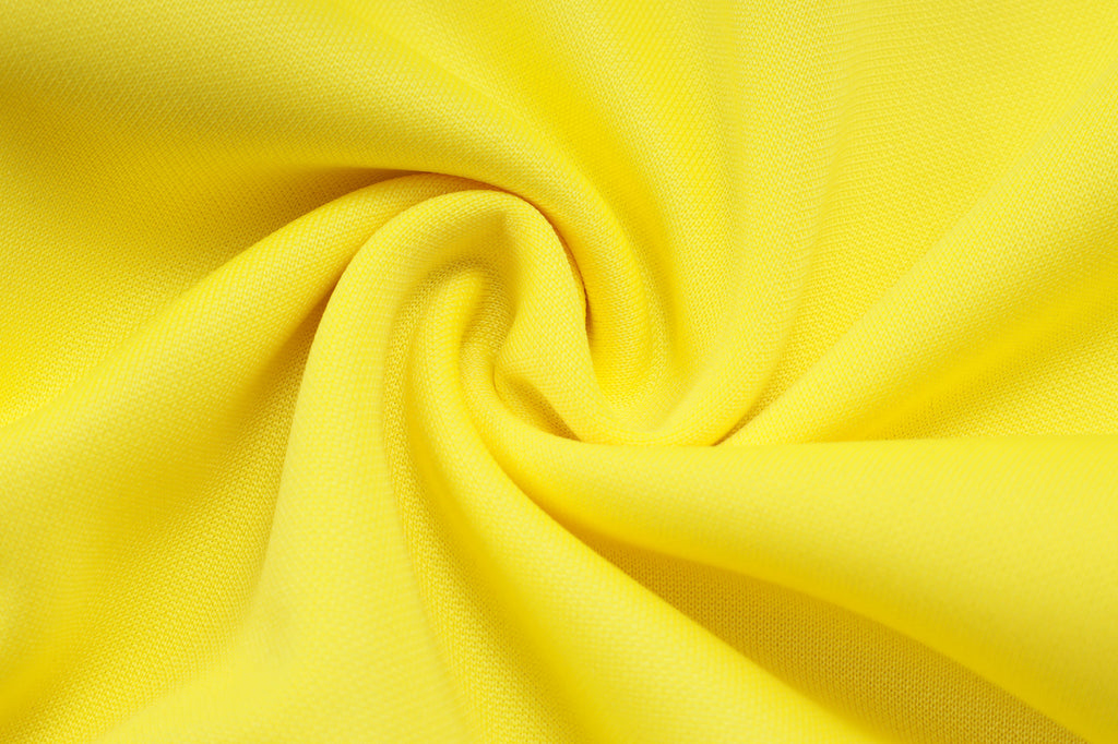 2025-26 Real Madrid Long zipper Yellow training suit S-2XL