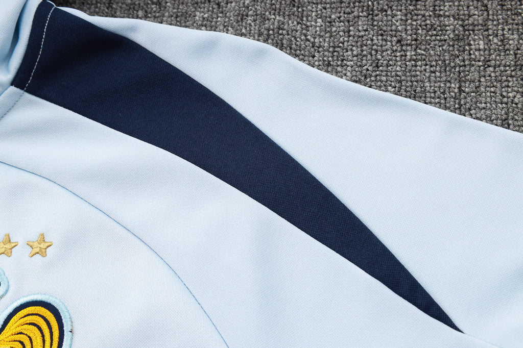 2024-25 French light blue hat training suit S-2XL