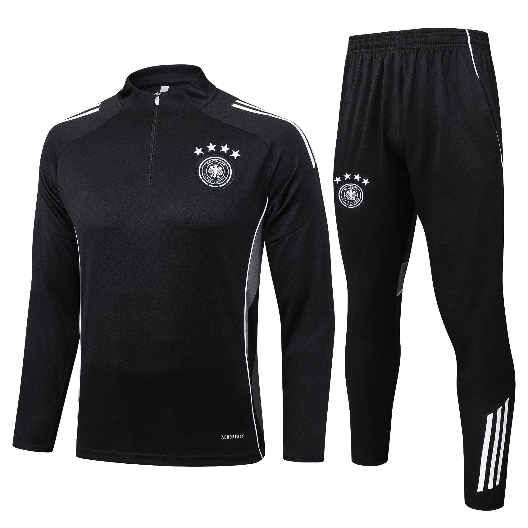 2025-26 Germany Black (four-star crest) training suit Adults Or Children