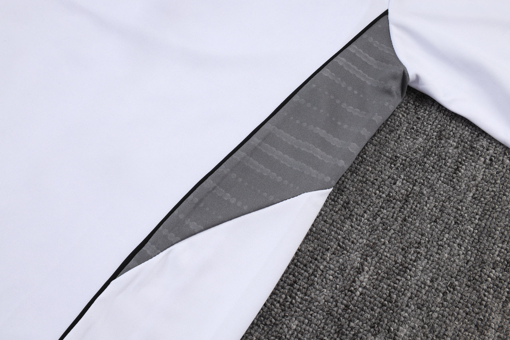 2025-26 Germany White (four-star crest) Long zipper Training suit Adults Or Children