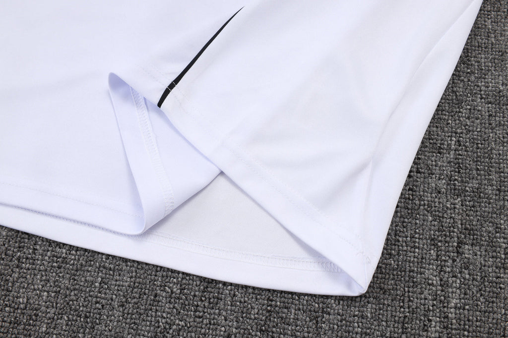 2025-26 Germany White (four-star crest) Long zipper Training suit Adults Or Children