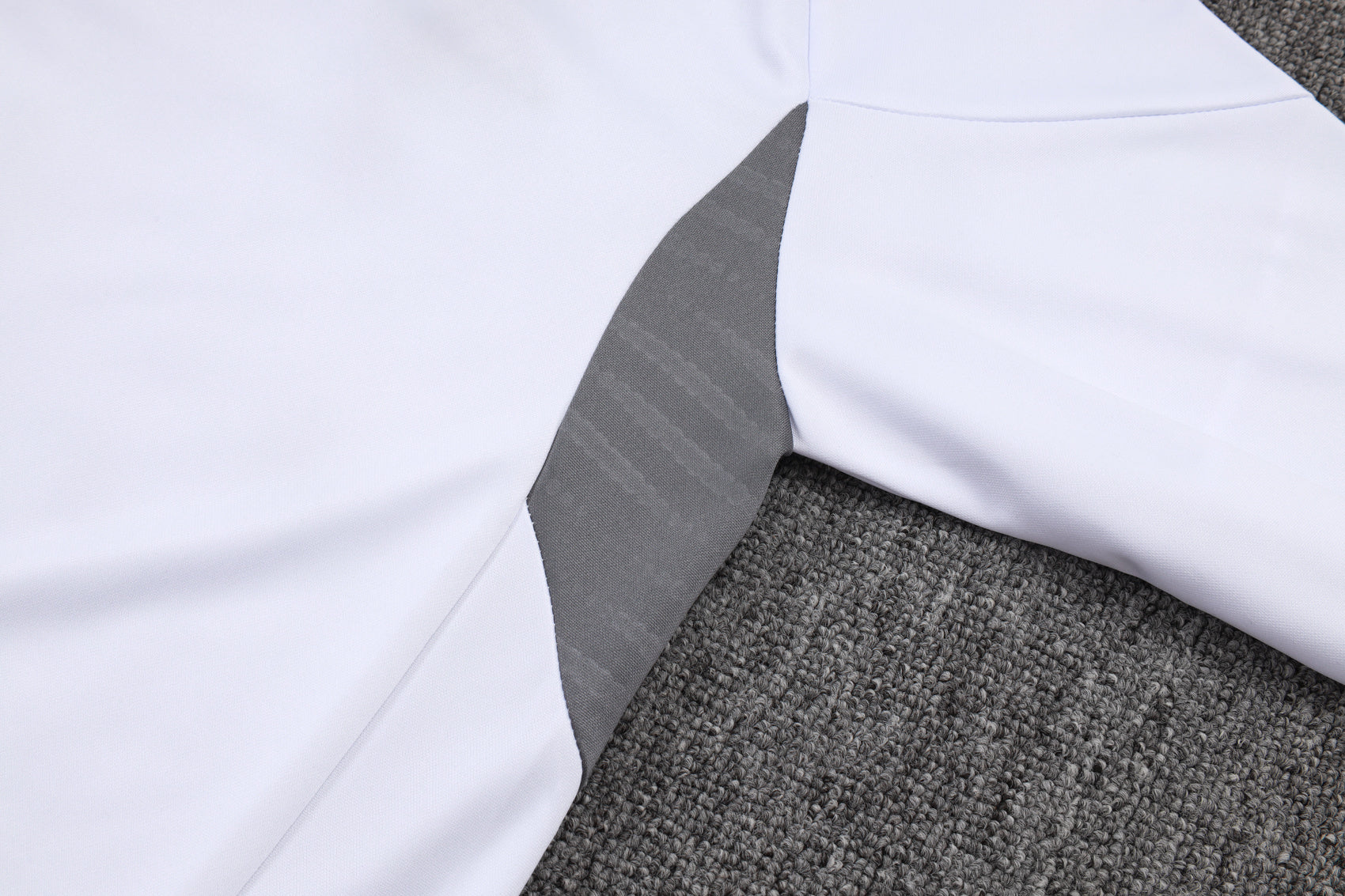 2025-26 Germany White (four-star crest) Long zipper Training suit Adults Or Children