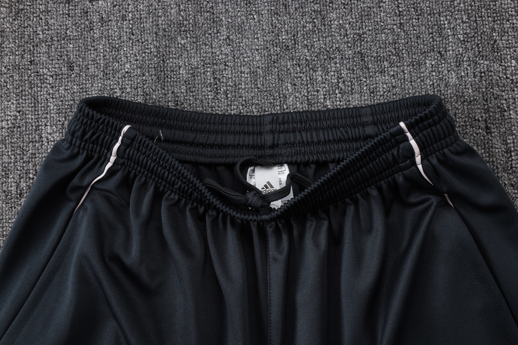 2025-26 Real Madrid Long zipper Dark gray (light pink text) training suit S-2XL