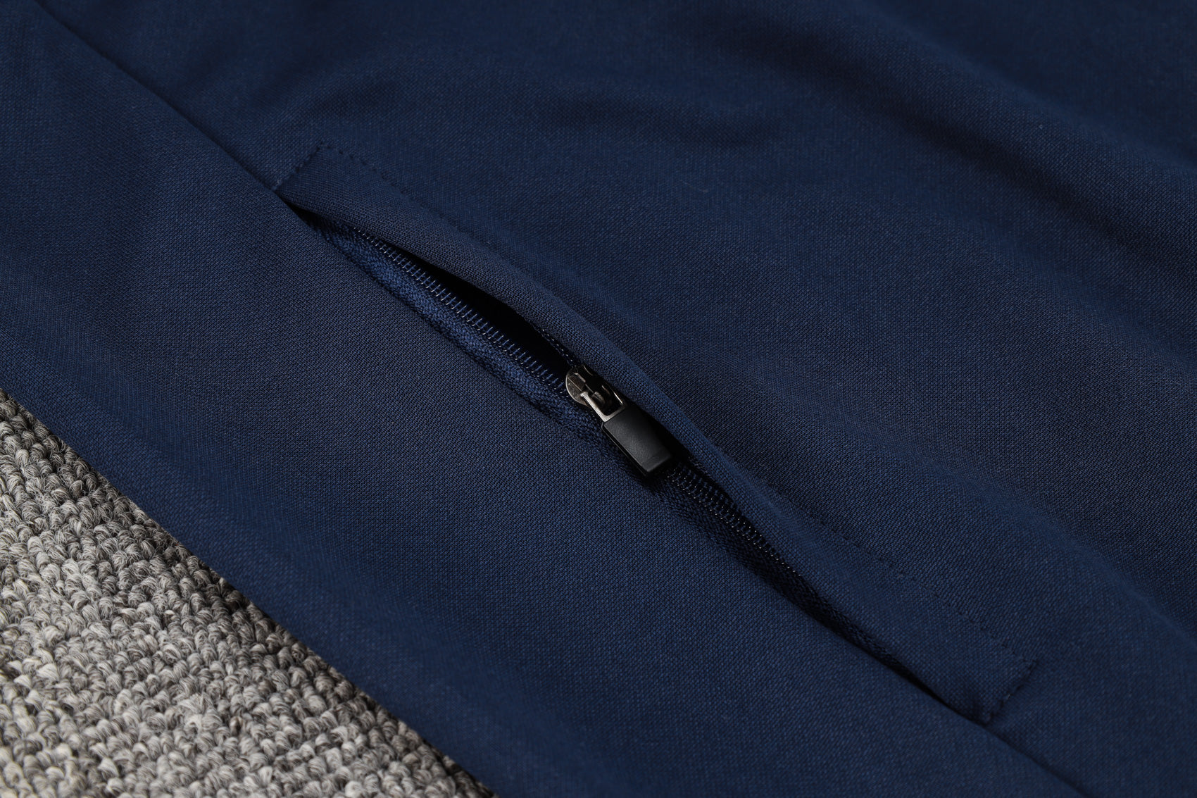 2024-25 Real Madrid Royal blue Training Suit Kit Long zipper S-2XL