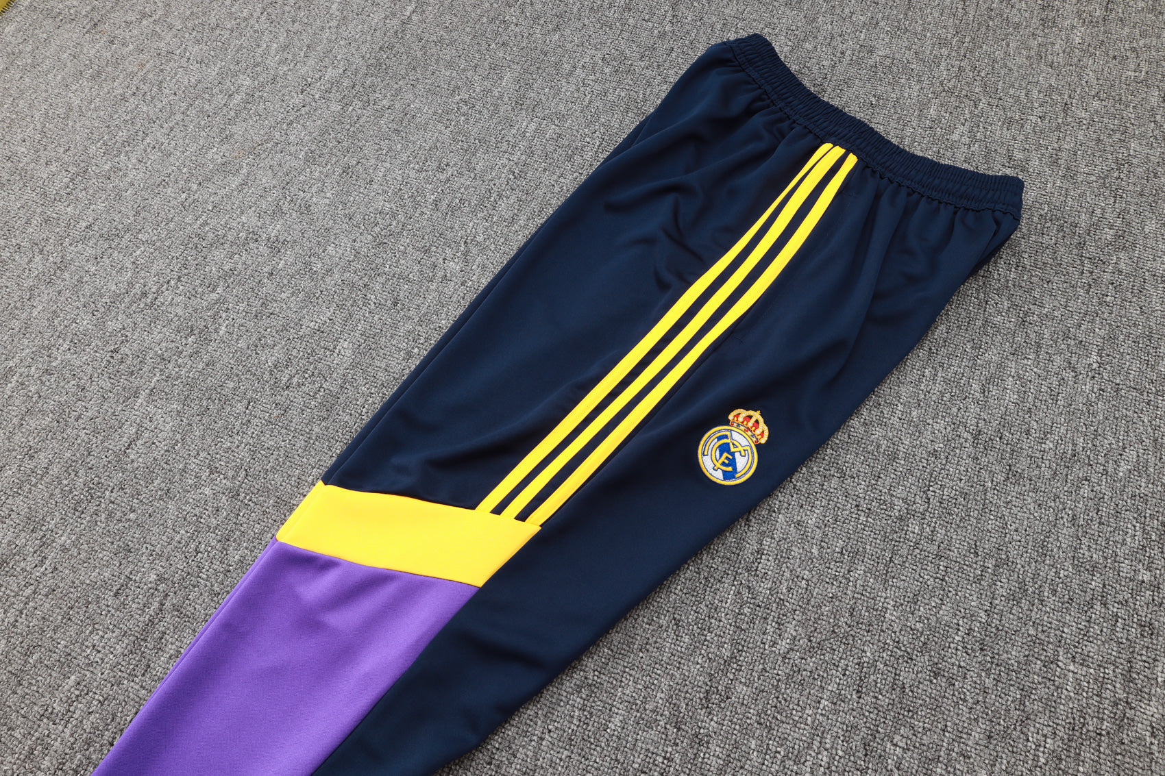 2024-25 Real Madrid Bule-Purple Training Suit Kit Long zipper S-2XL