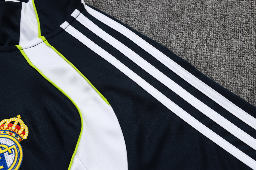 2025-26 Real Madrid Black Green training suit S-2XL