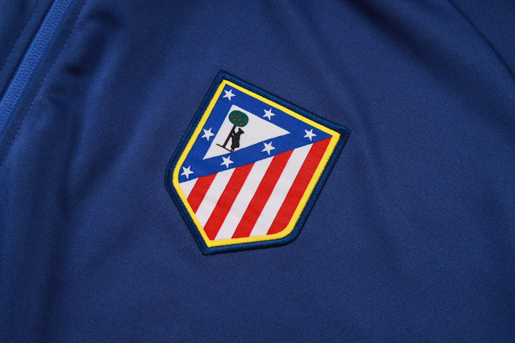 2025-26 Atletico Madrid Blue Long zipper training suit S-2XL