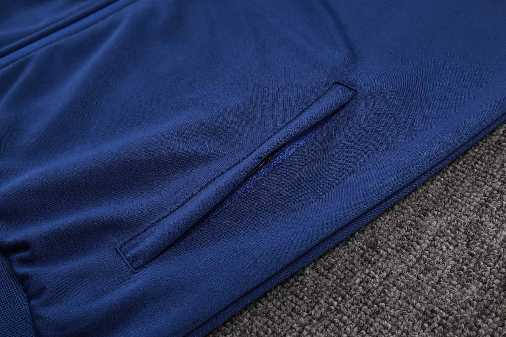 2025-26 Atletico Madrid Blue Long zipper training suit S-2XL