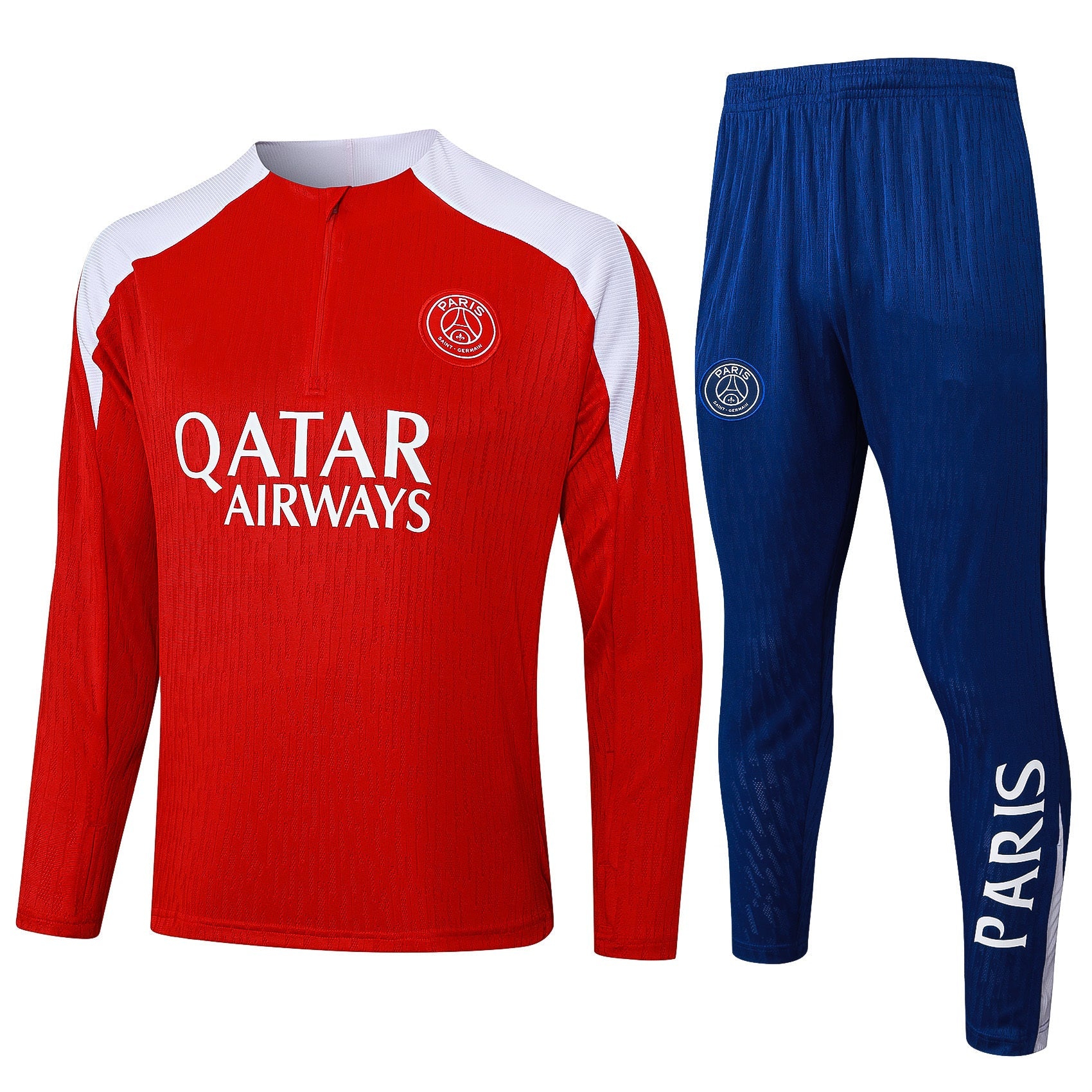 2025-26 Paris Red Training suit Adults Or Children