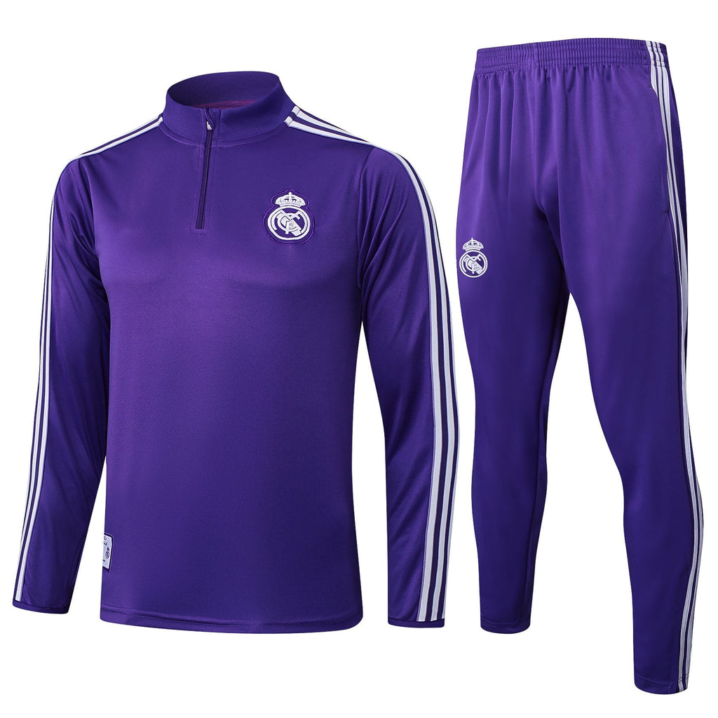 2025-26 Real Madrid Purple training suit Adults Or Children