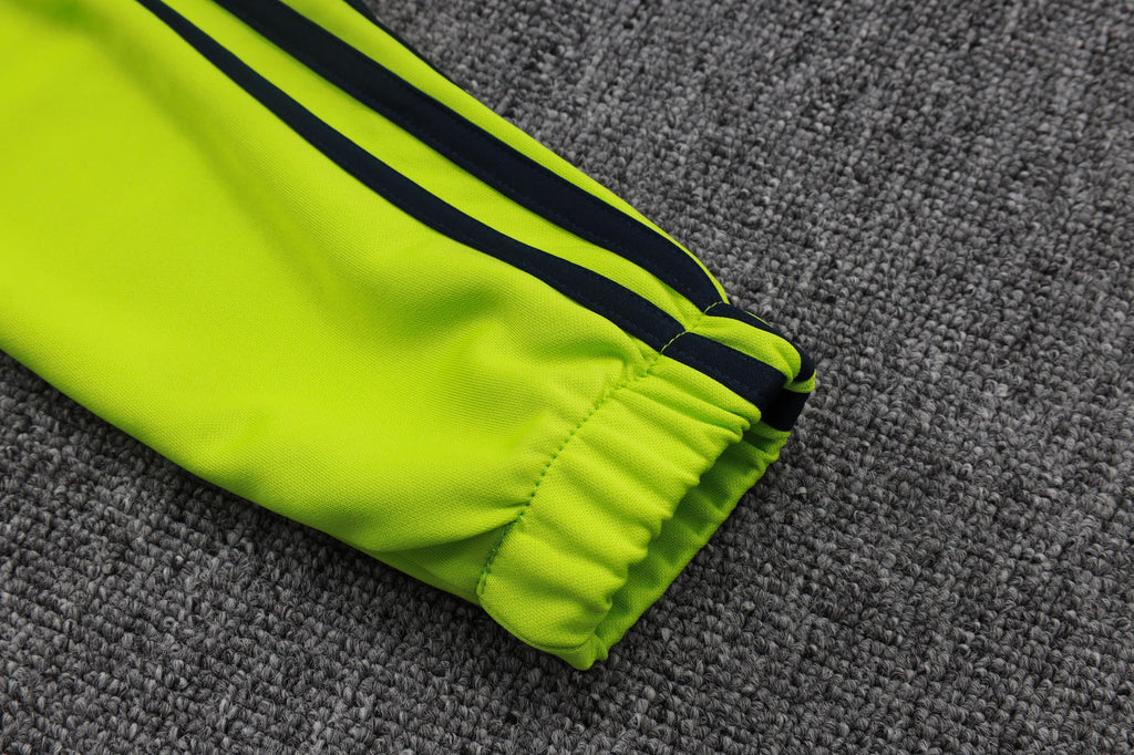 2025-26 Real Madrid Long zipper Grass Green training suit S-2XL