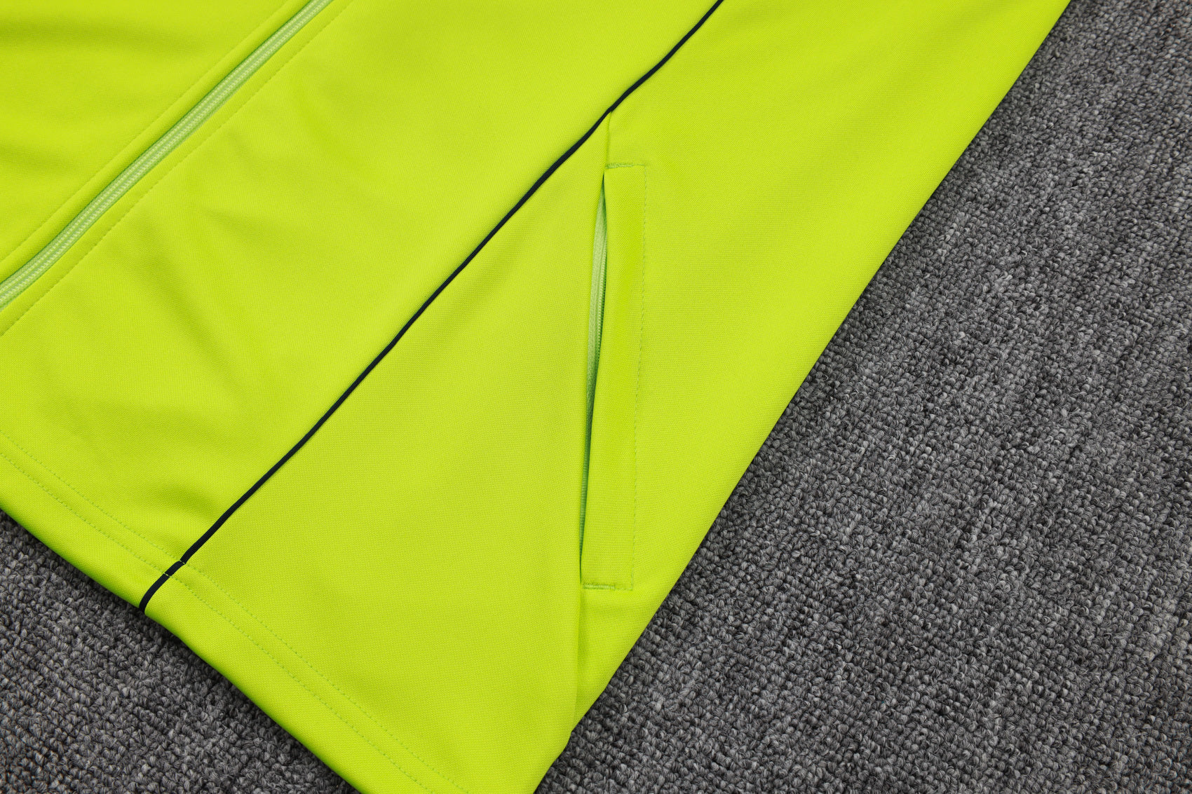 2025-26 Real Madrid Long zipper Grass Green training suit S-2XL