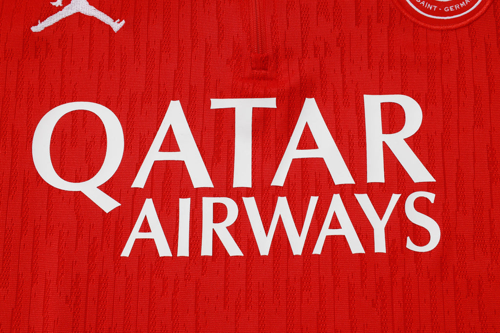 2025-26 Paris Red Training suit Adults Or Children