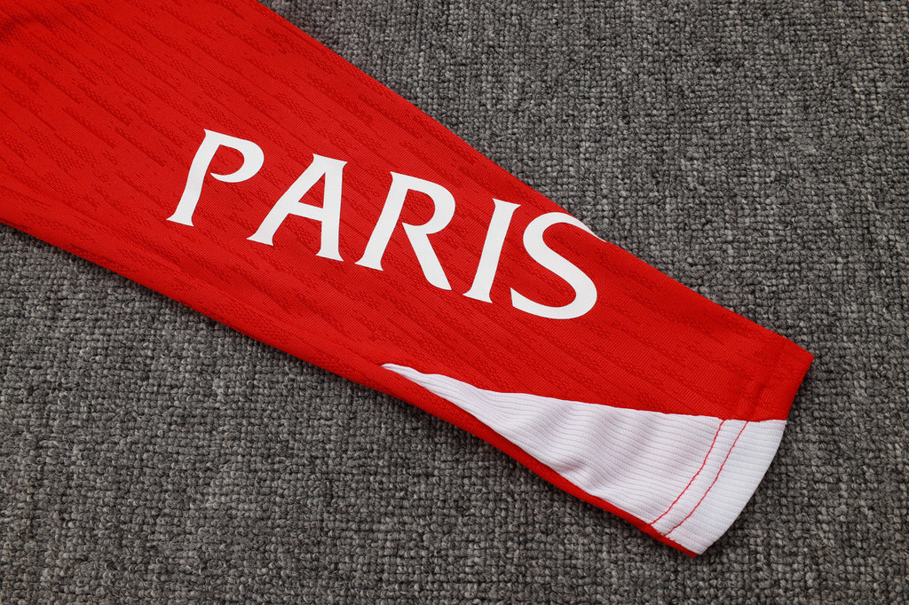 2025-26 Paris Red Training suit Adults Or Children