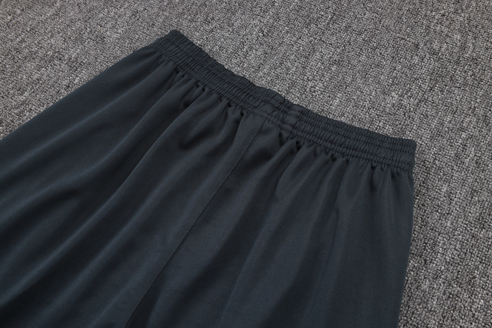 2025-26 Real Madrid Long zipper Dark gray (yellow sleeves) training suit S-2XL