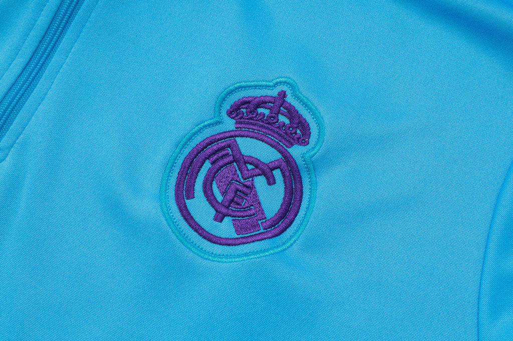 2025-26 Real Madrid light blue training suit Adults Or Children