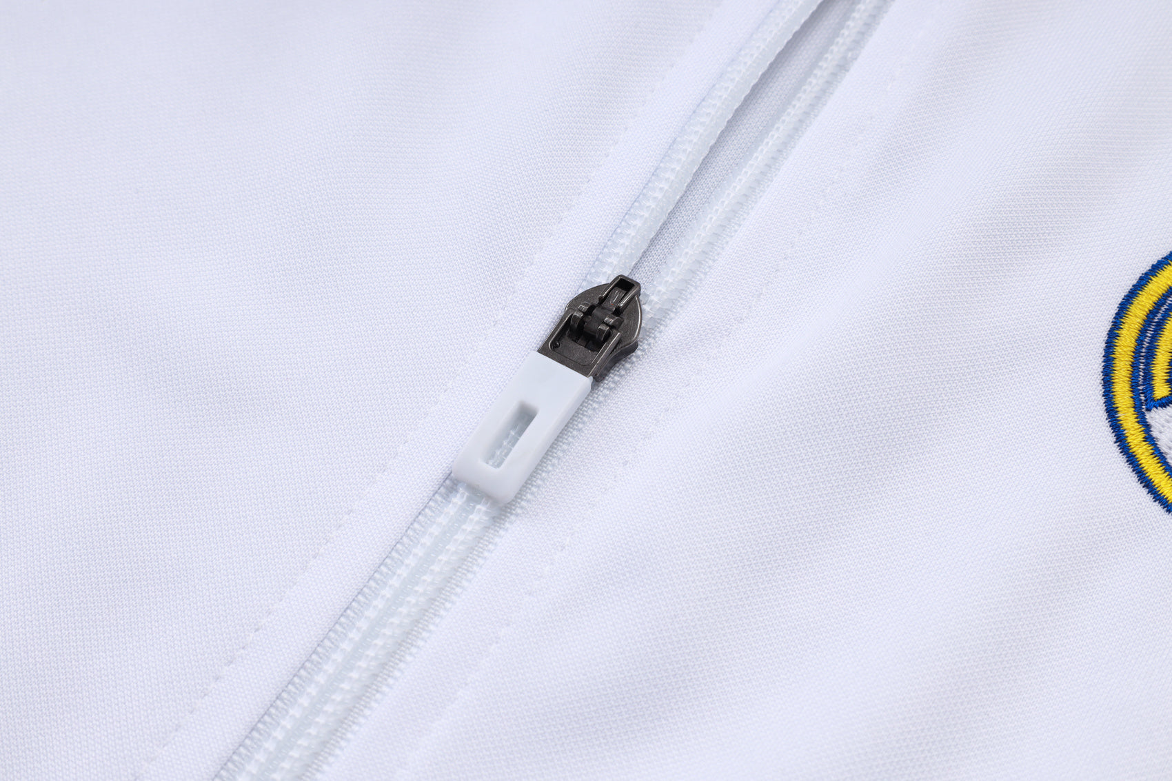 2025-26 Real Madrid Long zipper White-Green training suit S-2XL