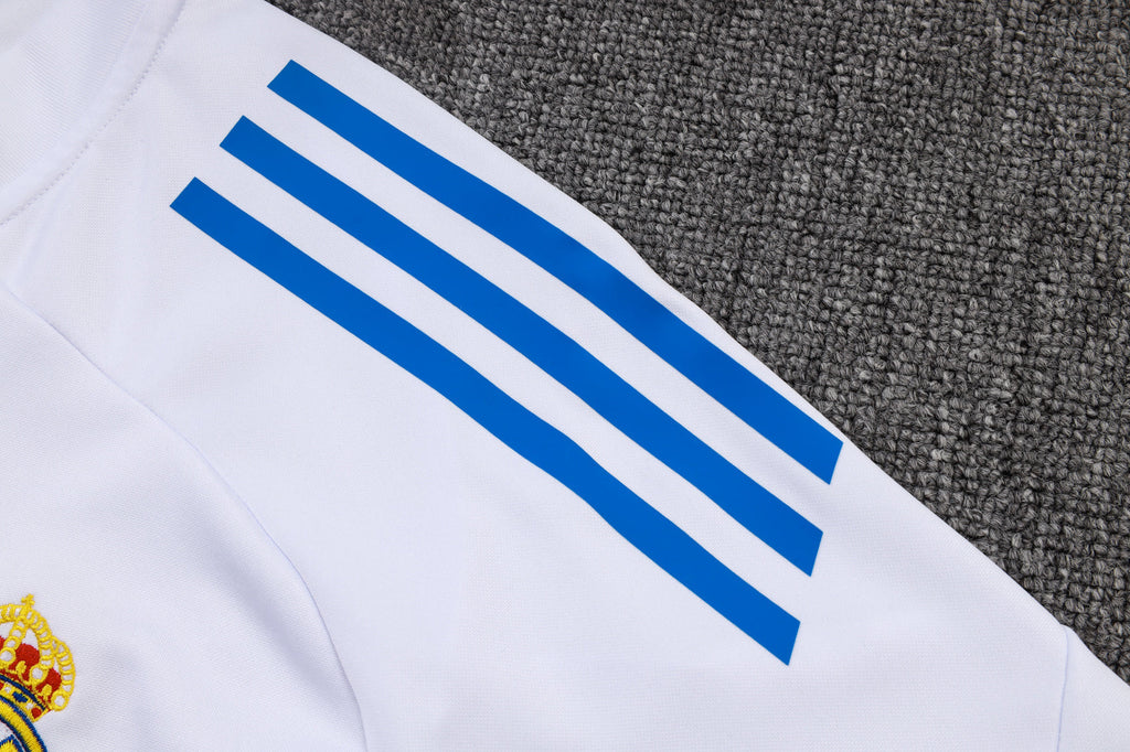 2025-26 Real Madrid White-Blue Training Suit S-2XL