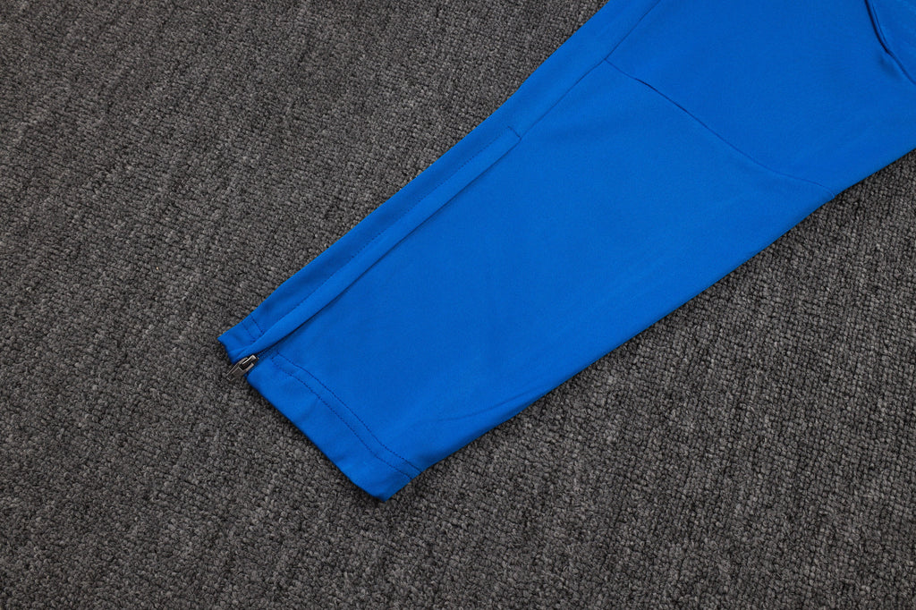 2025-26 Real Madrid White-Blue Training Suit S-2XL