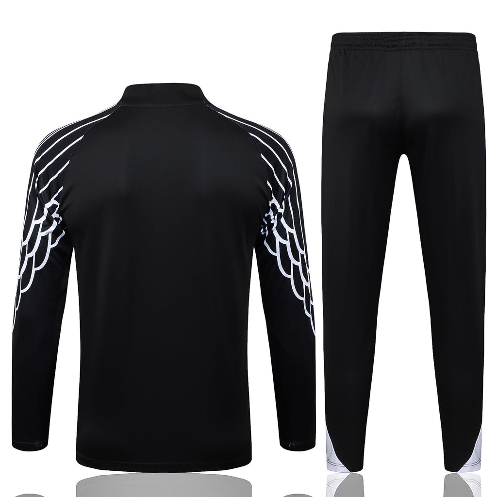 2025-26 Paris Black Training suit Adults Or Children