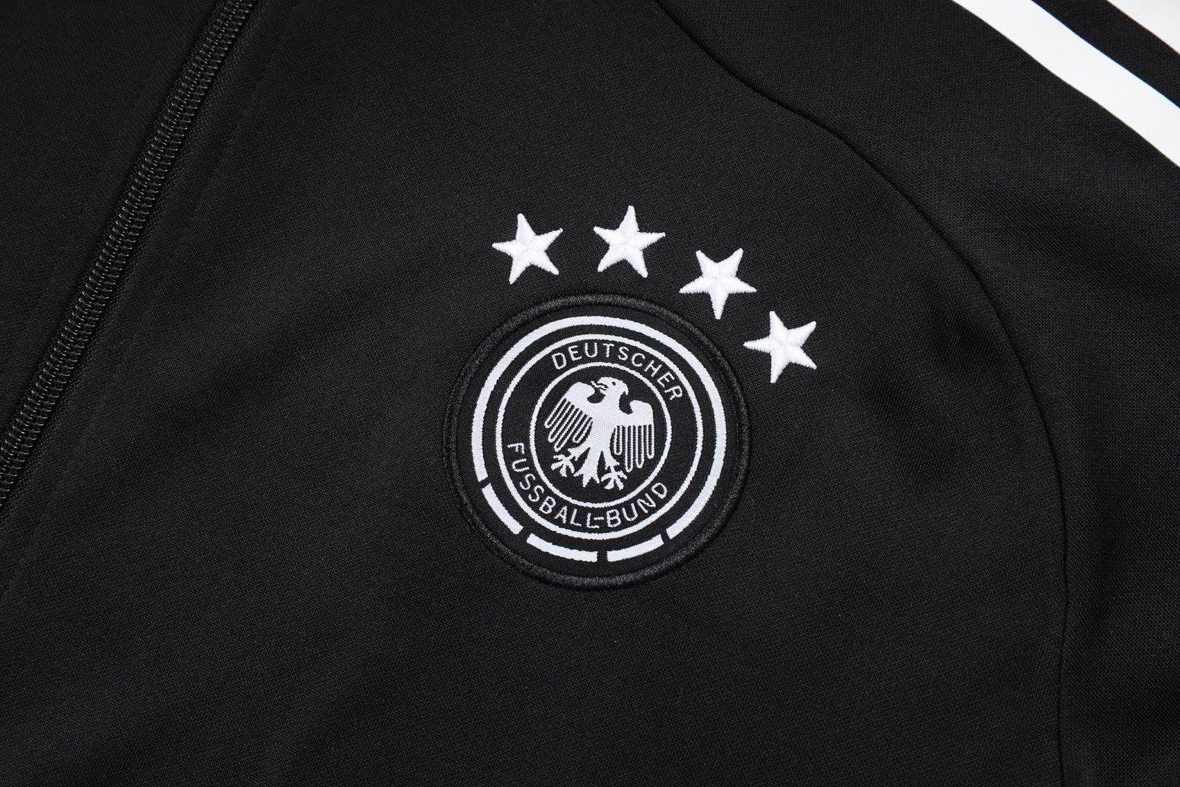 2025-26 Germany Black (four-star crest) Long zipper Training suit Adults Or Children