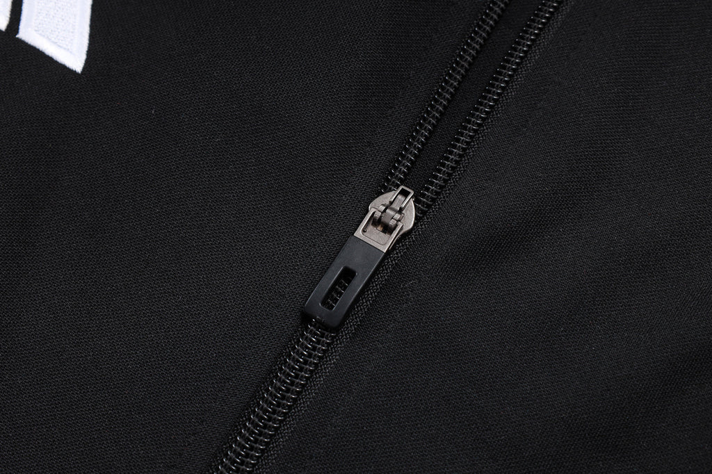 2025-26 Germany Black (four-star crest) Long zipper Training suit Adults Or Children