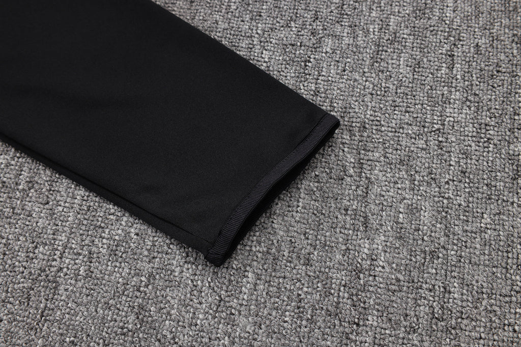 2025-26 Germany Black (four-star crest) Long zipper Training suit Adults Or Children