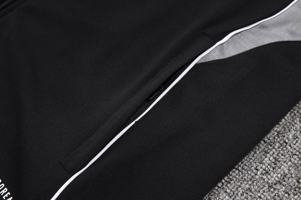 2025-26 Germany Black (four-star crest) Long zipper Training suit Adults Or Children